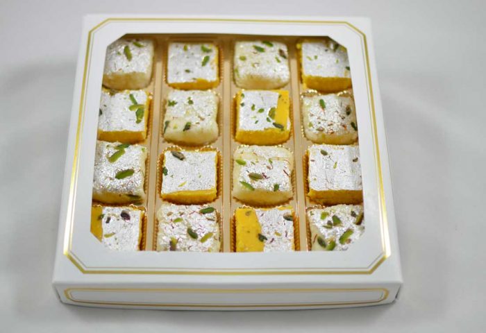 Classic Gold Box - Medium - Madhuram Sweets - Bengali Sweets at its best