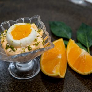 Orange Mousse Martini