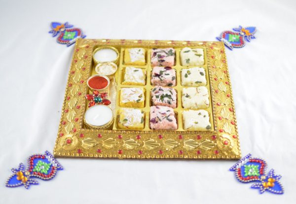 Diwali Bejeweled Tray